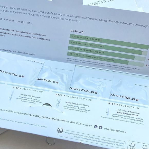 Rodan + Fields SOOTHE Skincare Sample/Trial Packs (3) - Picture 3 of 3